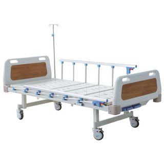 Hospital Bed 3 Cranks Manual Full Side Rails