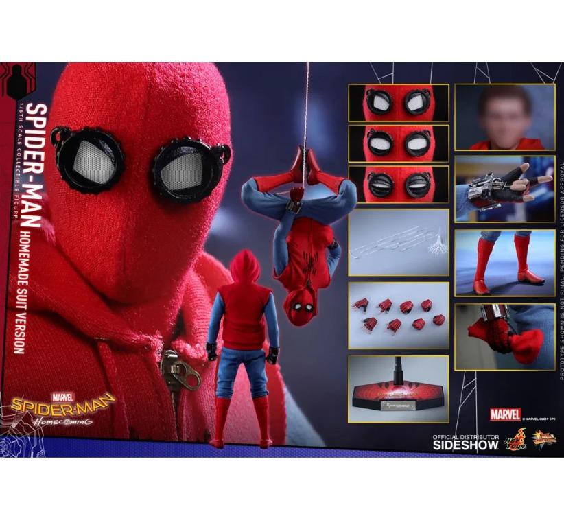 Hot toys spider man homecoming homemade suit store