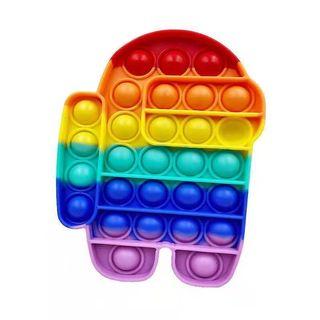 ❤️In-stocks Rainbow Among Us Pop It❤️
