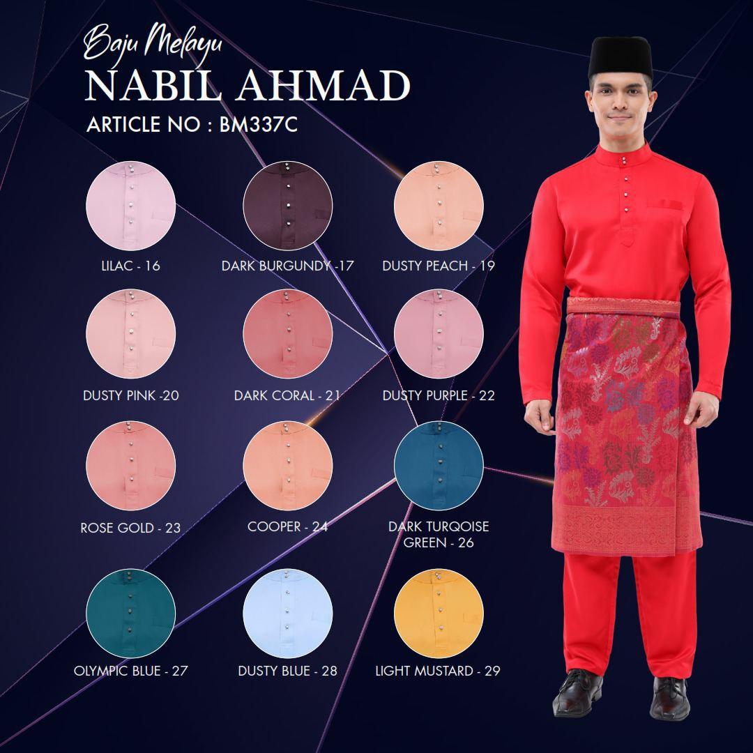 Jakel Baju Melayu Slim Fit Nabil Ahmad Men s Fashion Muslim Wear
