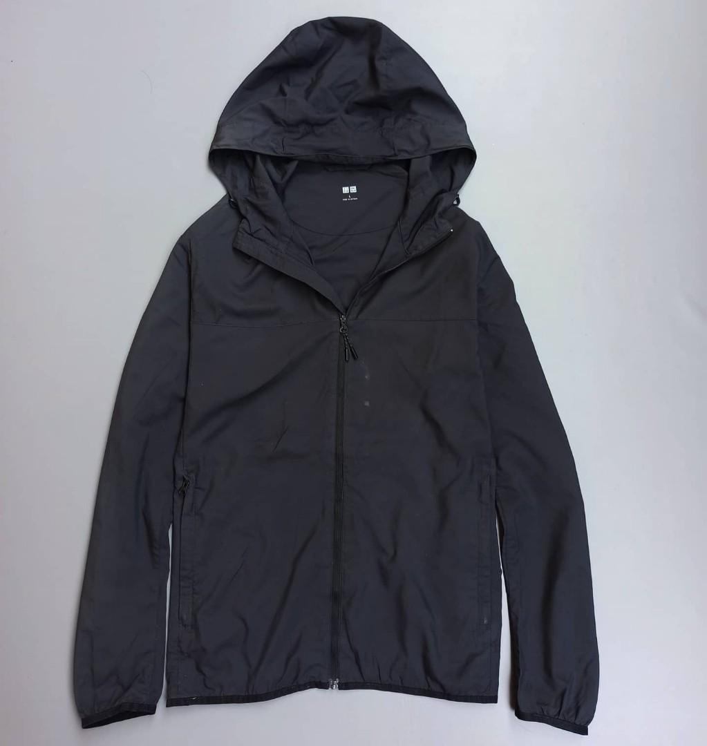 Jaket running top uniqlo