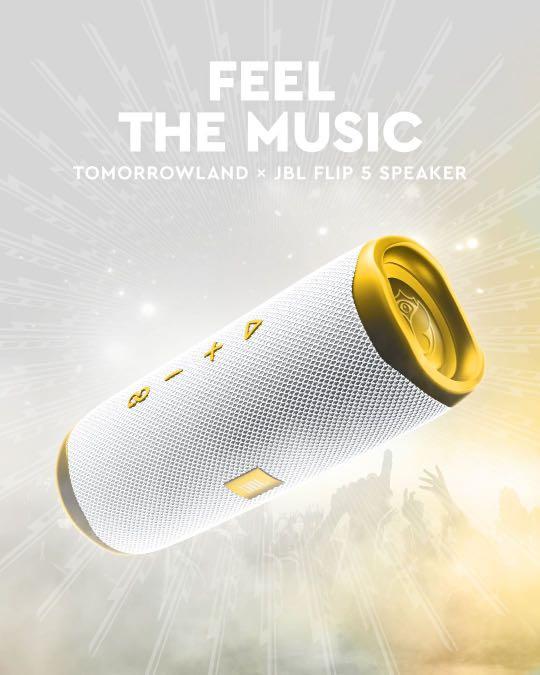 JBL Flip 5 （Tomorrowland）特別版, 音響器材, Soundbar、揚聲器