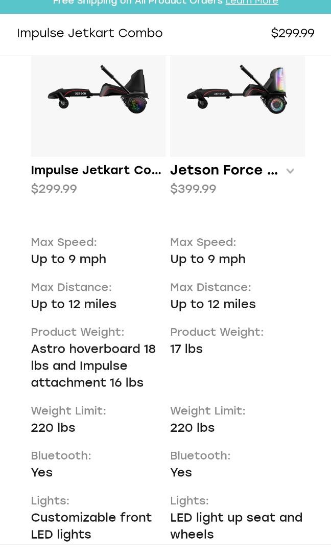 Impulse Jetkart Combo 2024 cookbooksmasher