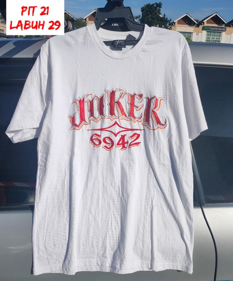 JOKER T SHIRT MADE IN USA Men s Fashion Tops Sets Tshirts