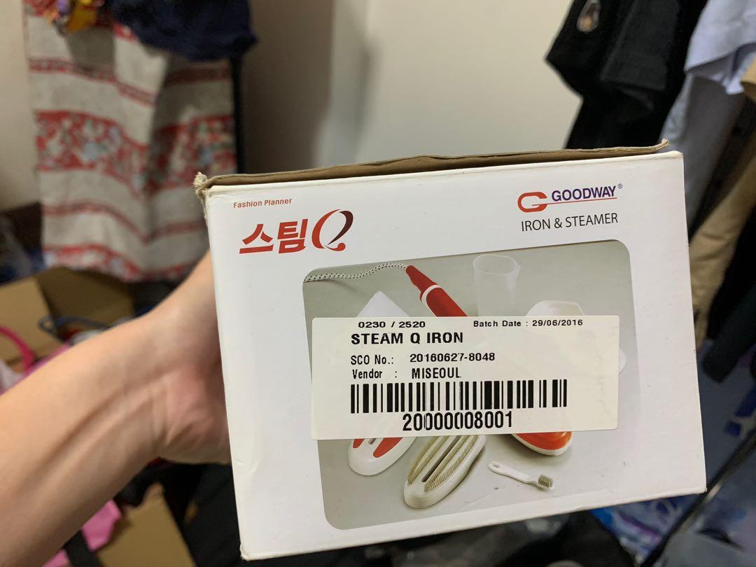 Korean steam iron, TV & Home Appliances, Irons & Steamers on Carousell