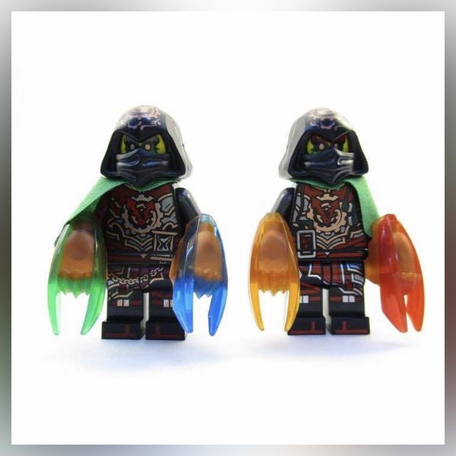 Krux and Acronix minifigures Action Figures Accessories