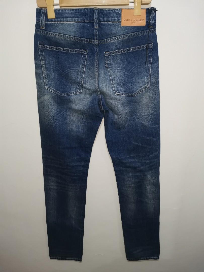 Levi s Made and Crafted Needle Narrow Fit Jeans Men s Fashion Bottoms Jeans on Carousell