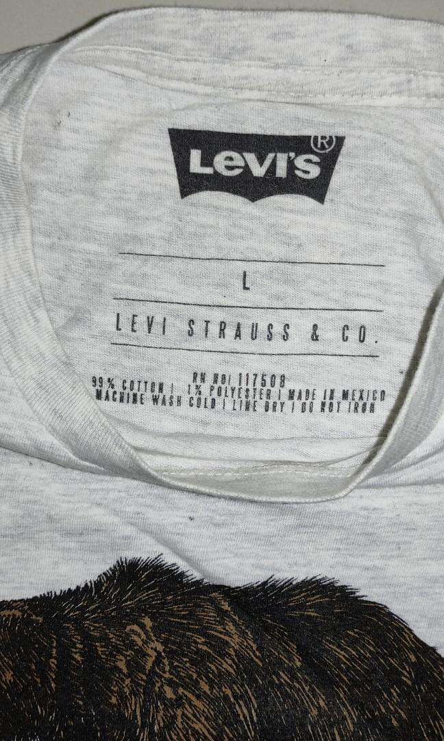 LEVI'S STRAUSS CALIFORNIA BEAR, Men's Fashion, Tops & Sets, Tshirts & Polo  Shirts on Carousell
