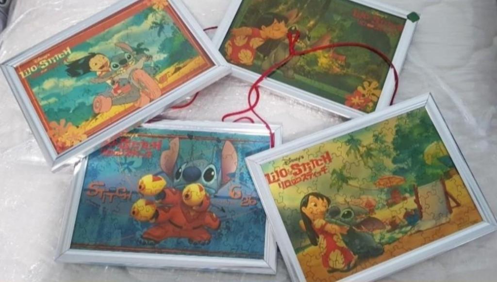 Lilo Stitch Jigsaw Puzzle Set Of 4 15 And Stitch Sticker From Japan 3 Everything Else On Carousell