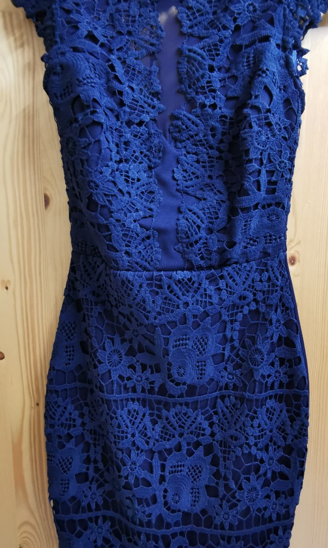 Lipsy london cheap navy dress