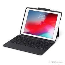 logitech Slim Combo 配備可拆式鍵盤，適用於iPad (第6 代及第5 代), 手提電話, iPad - Carousell