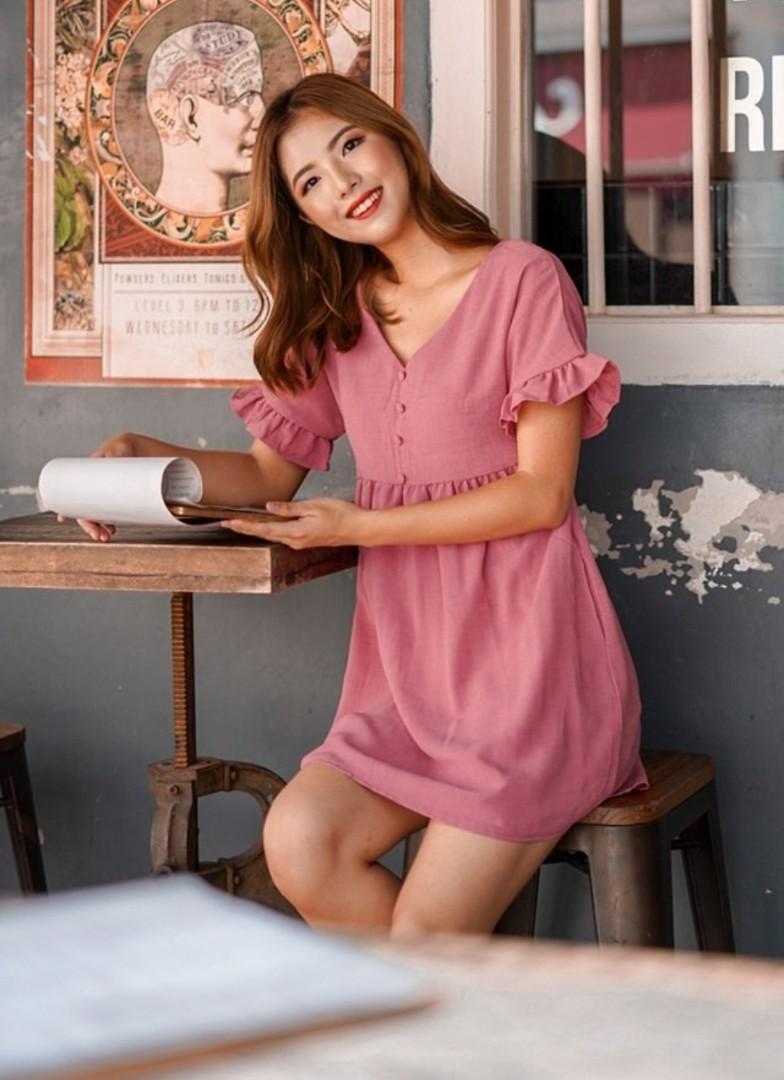 Baby doll top tunic dress