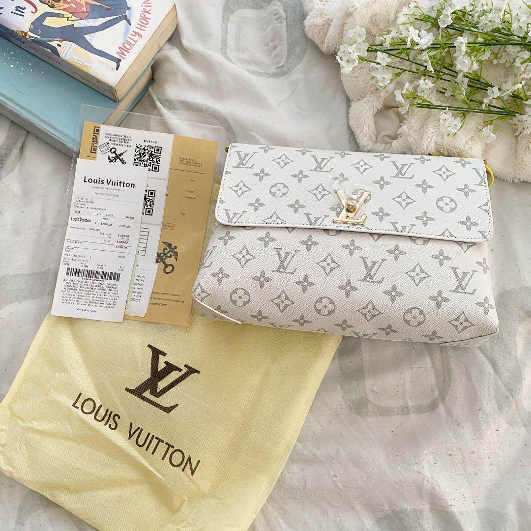 LV WHITE HAND/SLING BAG TOP GRADE, Women's Fashion, Bags & Wallets