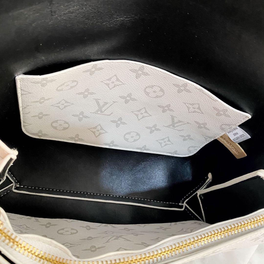LV WHITE HAND/SLING BAG TOP GRADE, Women's Fashion, Bags & Wallets, Purses  & Pouches on Carousell