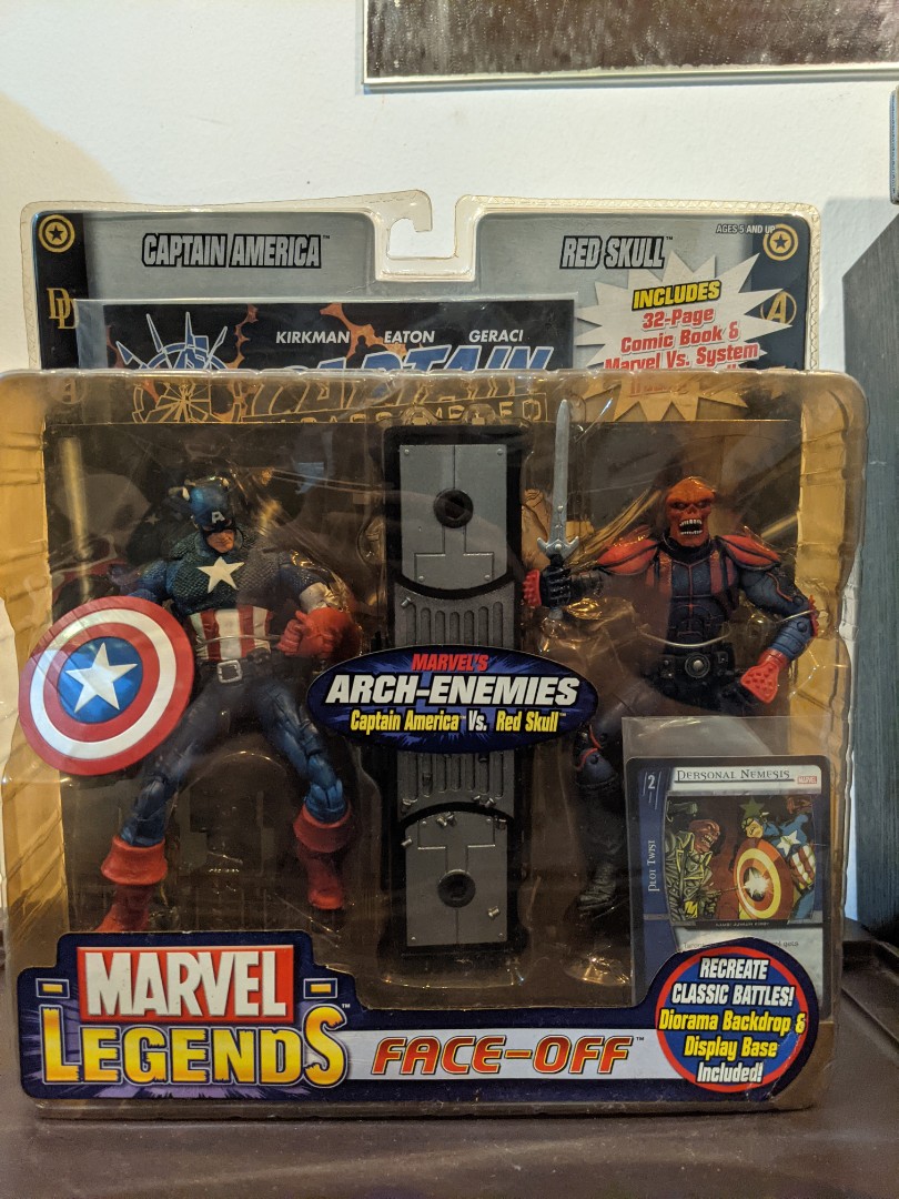 Marvel legends captain america red skull discount