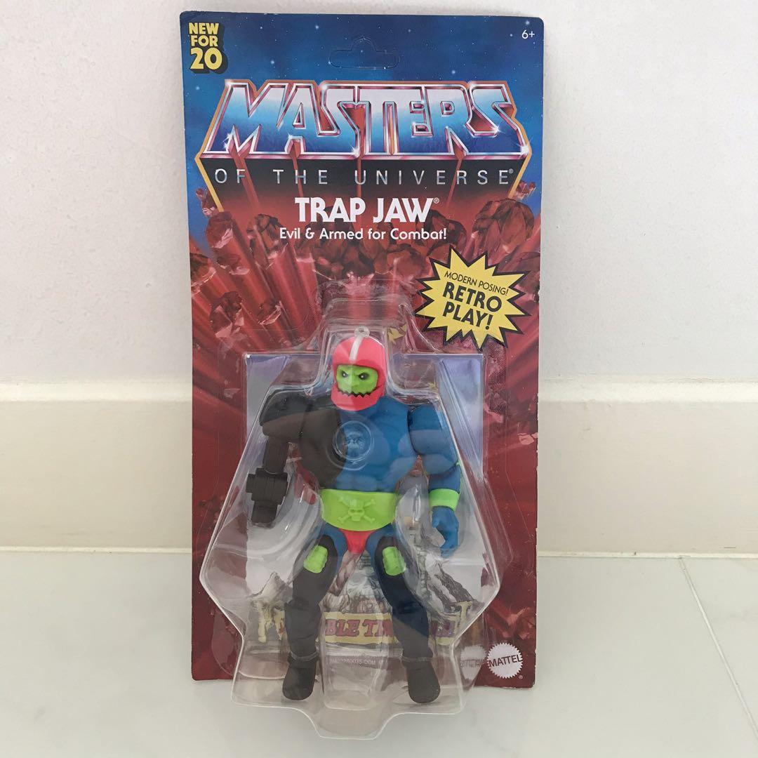 Masters of The Universe Origins Trap Jaw [ MOTU by Mattel