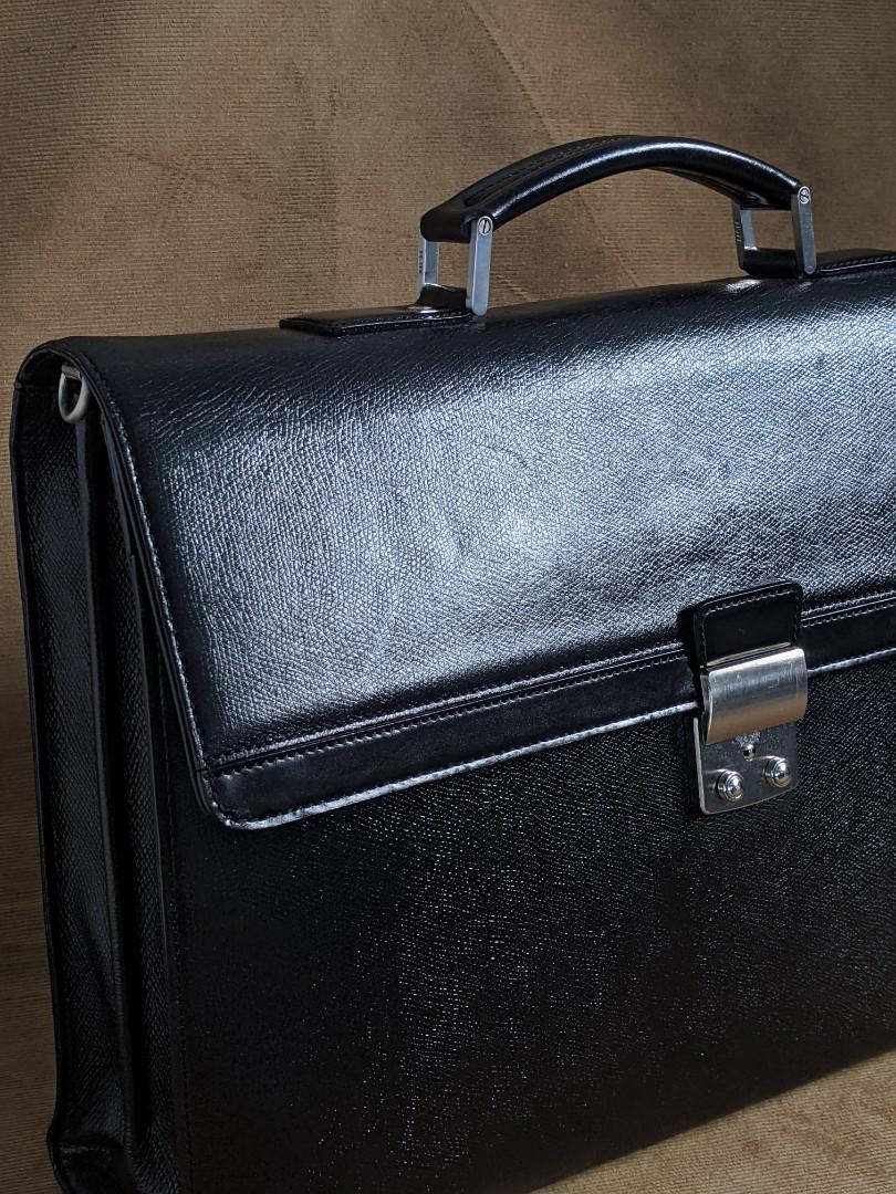 Vintage MCM black monogram briefcase, business bag, document purse wit –  eNdApPi ***where you can find your favorite designer  vintages..authentic, affordable, and lovable.