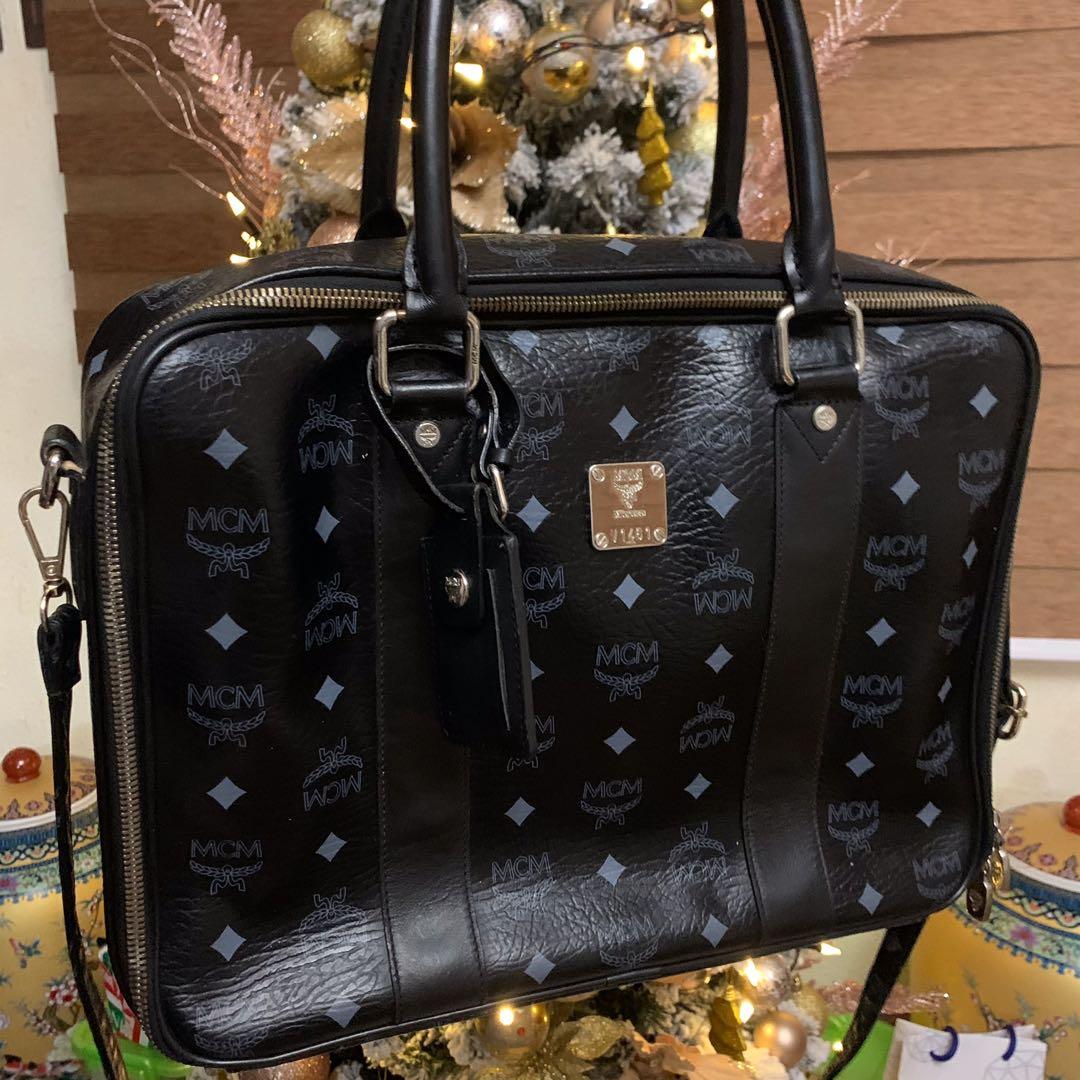 mcm laptop backpack