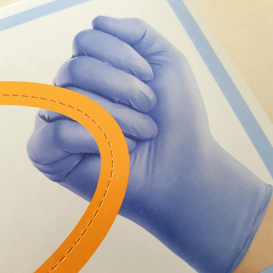 Medline Nitrile Exam Gloves - Powder Free (Category: Medical Supplies & Tools) located in Taguig. Submitted by missspeller (Listing ID 1083753552, Image 2). Description: ✔ Brand: Medline Fitguard Select ✔ In boxes of 250pcs, in small and medium ✔ Nitrile, powder-free ✔ More durable & puncture-resistant than latex ✔ Possibly the best price anywhere 🙂 If interested, kindly PM me. Thank you! 🙂.