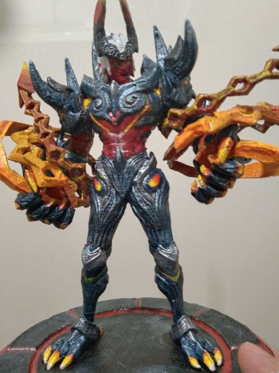MOBILE LEGENDS KHUFRA VOLCANIC OVERLORD ACTION FIGURE 3D PRINT