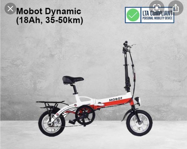 Mobot Dynamic Mini 16 Electric Bicyle Sports Equipment PMDs E