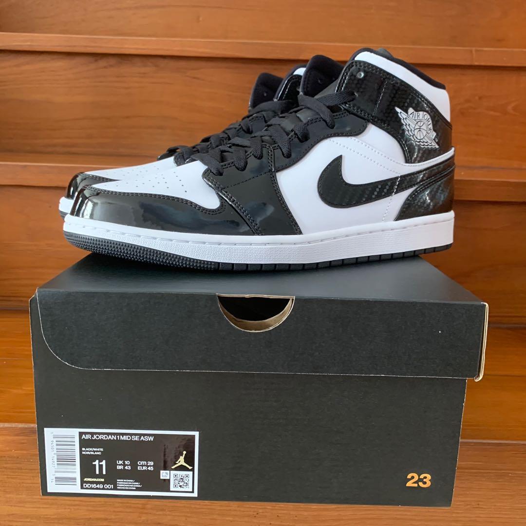 Air jordan 1 mid hotsell 43