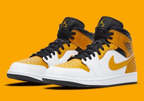 Air jordan 1 cheap mid university gold