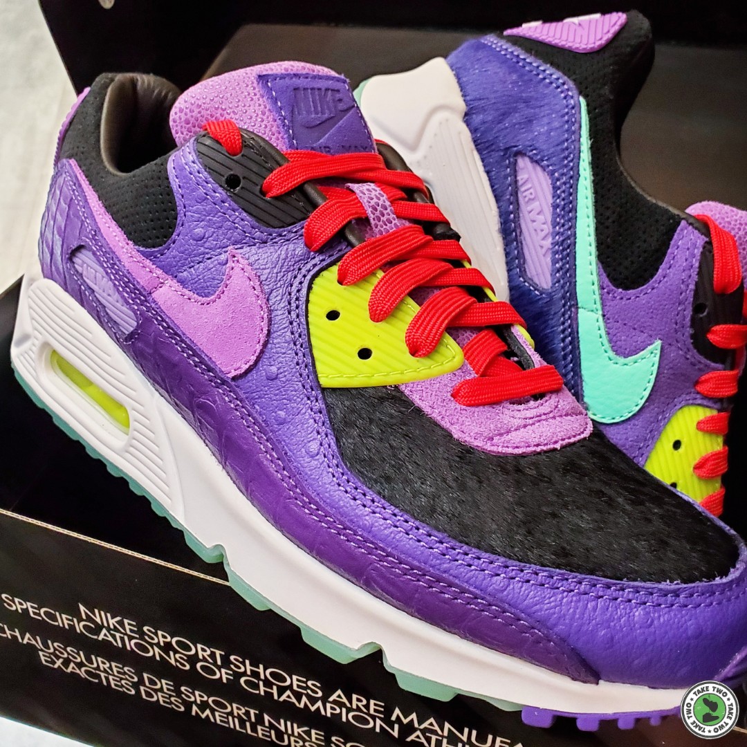nike air max violet blend