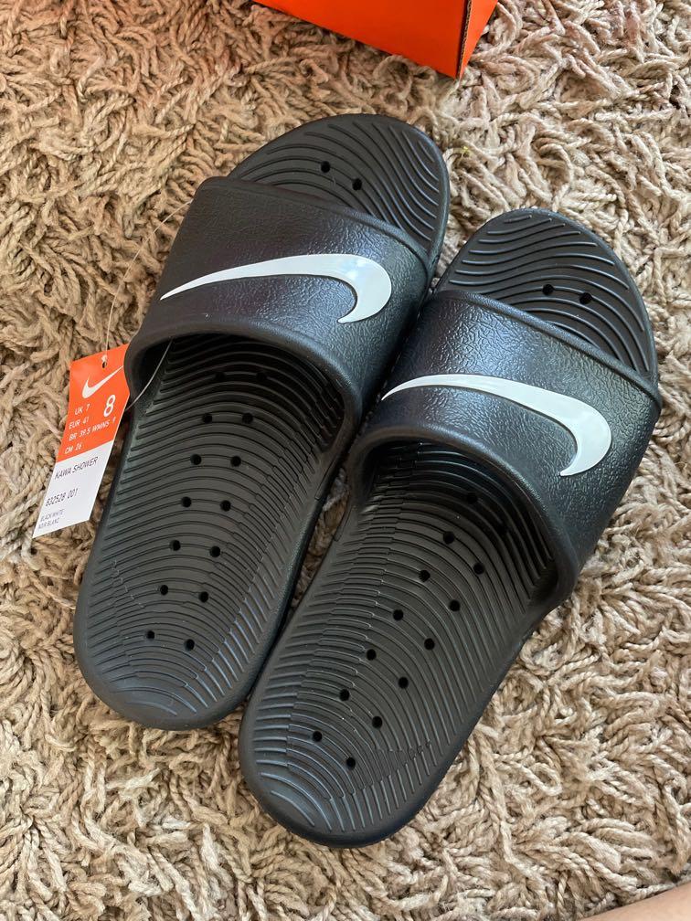 Nike Kawa Shower Slides (Men's) , Men's Fashion, Footwear, Flipflops and  Slides on Carousell