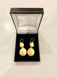 Preloved Vintage Gold Earings / Anting