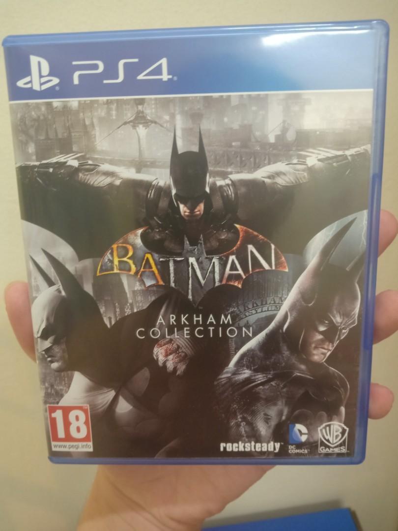 PS4 Used Game(s): Batman Arkham Asylum and Batman Arkham City(Batman Arkham  Collection)=2 in 1, Video Gaming, Video Games, PlayStation on Carousell