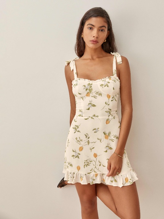 Reformation Christine in Citron US 2, Women's Fashion, Tops, Sleeveless on  Carousell