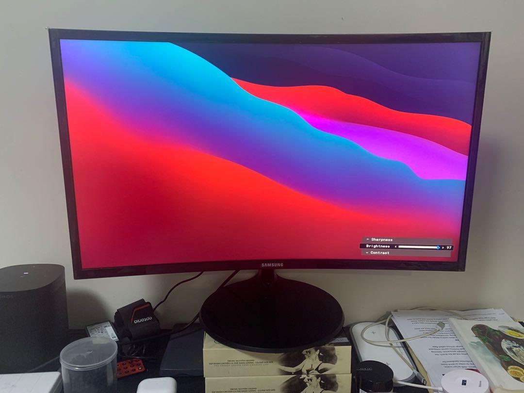 Samsung Curved Monitor 27 Inch, Computers & Tech, Parts & Accessories