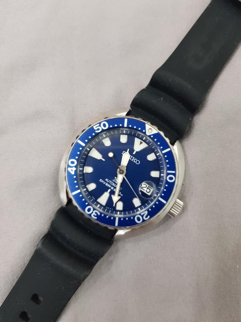 Seiko Prospex SRPC39k1 Blue Mini Turtle Dive Watch, Men's Fashion, Watches  \u0026 Accessories, Watches on Carousell