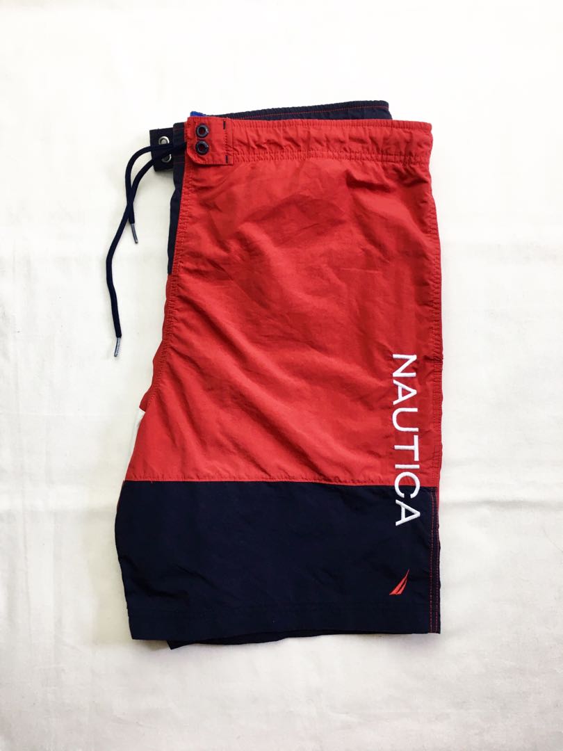 Nautica red shorts cheap