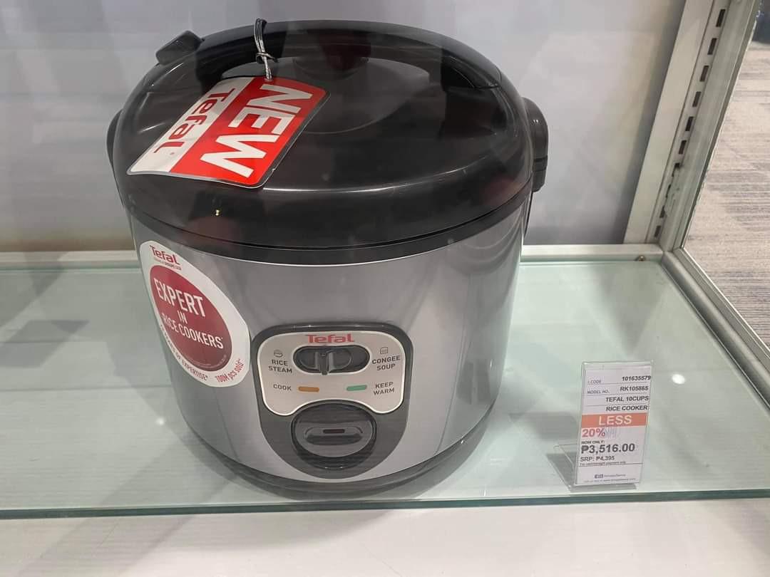 Tefal Rice Cooker Mechanical Congee 1.8L RK1058 1.2L Rk104e, TV & Home
