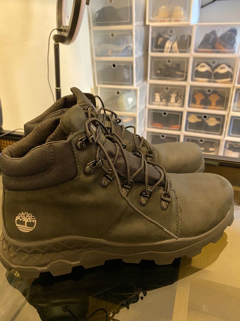 Polacchi TIMBERLAND - Brooklyn Euro Sprint TB0A2K5JA58 Dk Grn Nubuck W Camo  - Polacchine - Stivali e altri - Uomo | escarpe.it