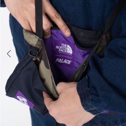 TNF JPN Purple Label x PALACE Cordura Nylon Shoulder Bag, 男裝, 袋