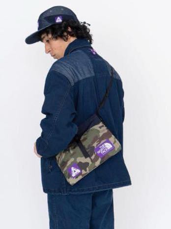 TNF JPN Purple Label x PALACE Cordura Nylon Shoulder Bag, 男裝, 袋