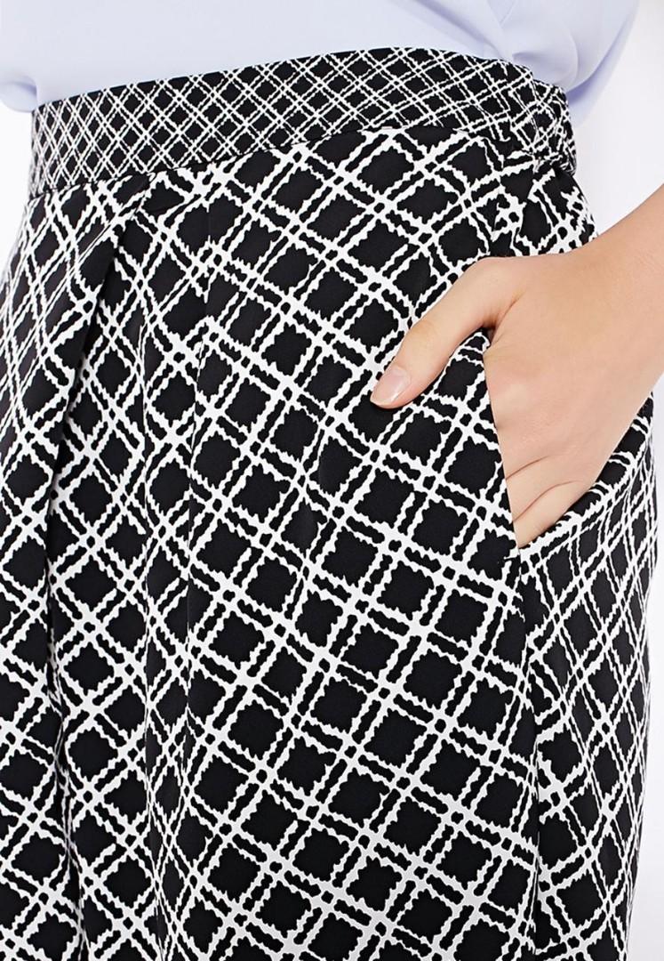 TOPSHOP gingham Pants, Fesyen Wanita 