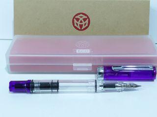 TWSBI Eco Fountain Pen Transparent Purple