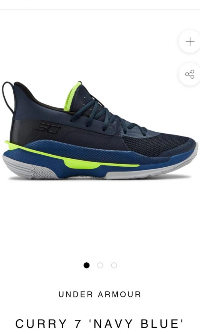 Curry 7 hot sale navy