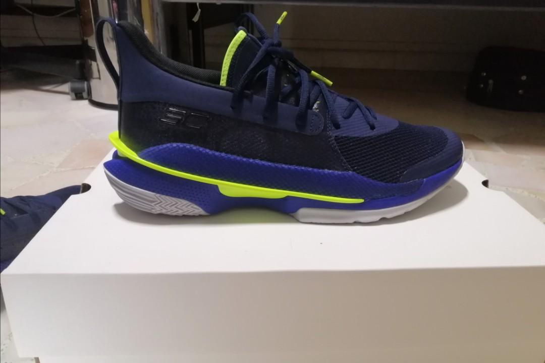 Curry 7 navy blue sales