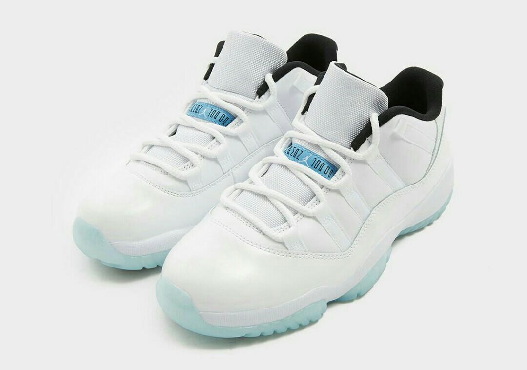 US 9] Jordan 11 Retro Low Legend Blue, Men's Fashion, Footwear, Sneakers on  Carousell