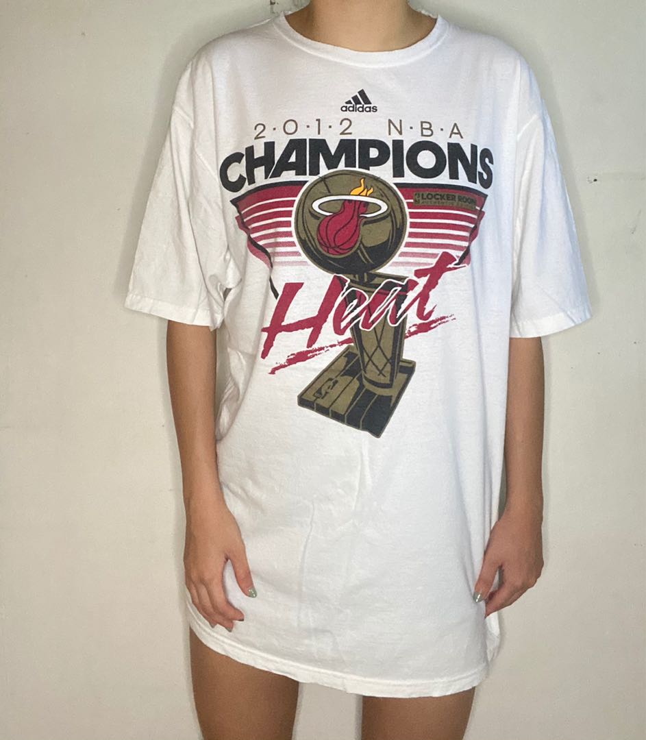 Vintage Miami Heat T Shirt Tee Hanes Size Large L NBA 