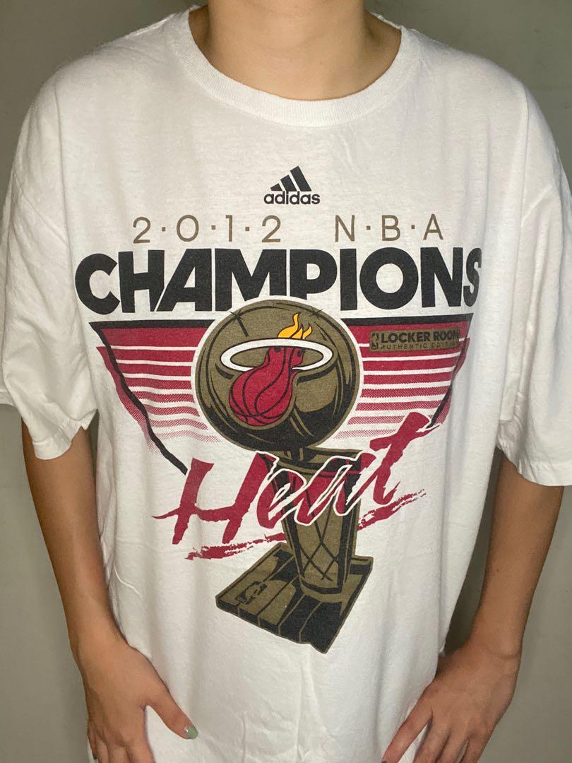 Vintage Miami Heat T Shirt Tee Hanes Size Large L NBA 