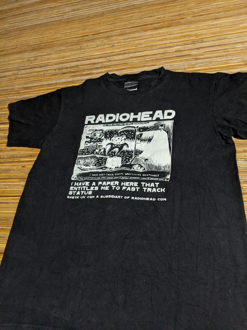 Radiohead vintage t online shirt