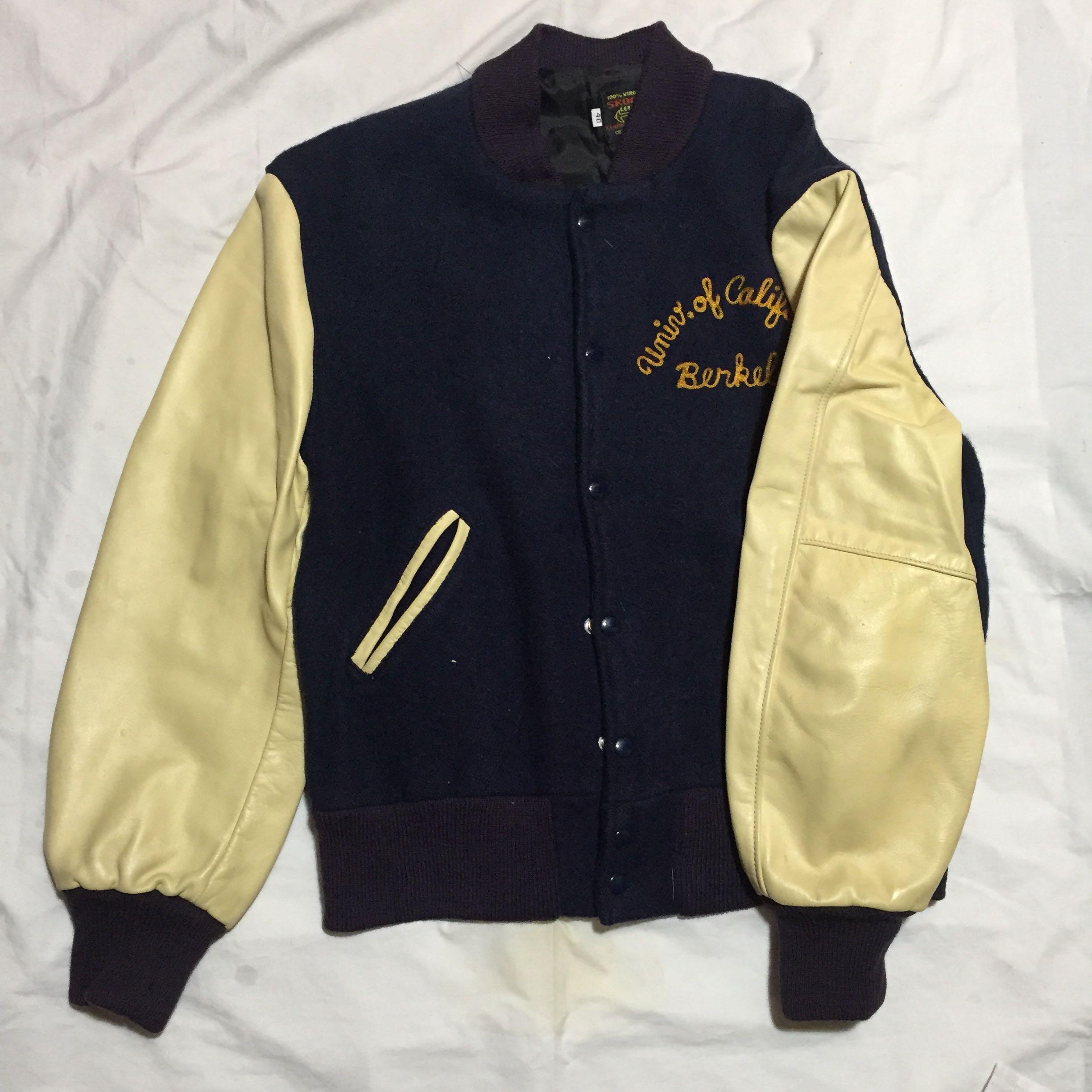 varsity jacket with collar