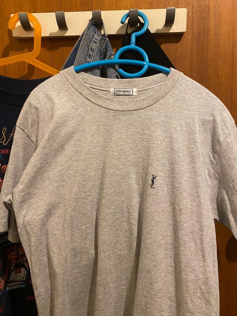 Saint laurent plain t shirt new arrivals