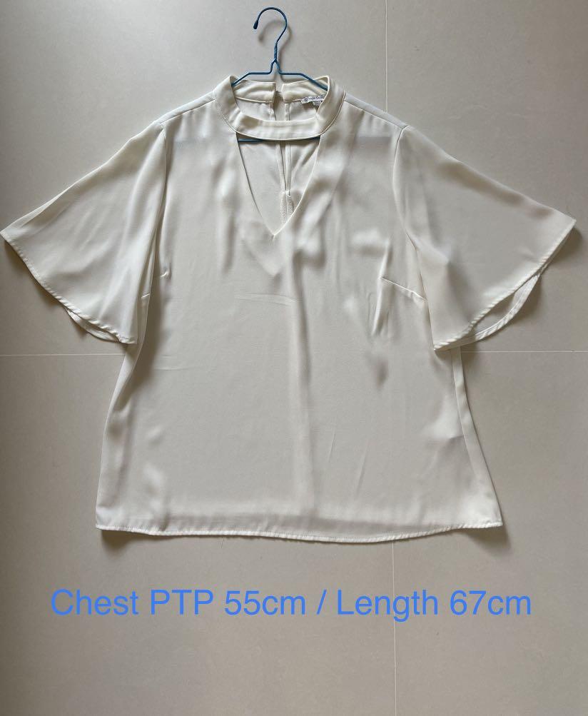 white blouse size 16